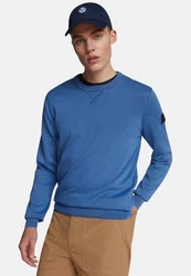 North Sails Hoodie Blau/Hellblau/Grau