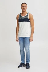 !Solid Tanktop SDFlo Blau/Hellblau/Weiß/Beige
