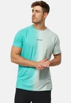 Indicode T-Shirt INGibs Grün/Hellgrün/Türkis/Hellblau