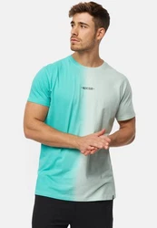 Indicode T-Shirt INGibs Grün/Hellgrün/Türkis/Hellblau