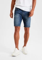 BUFFALO Jeansshorts 5-Pocket Shorts Blau/Dunkelblau/Hellblau/Grün