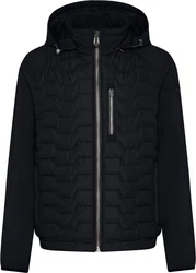 bugatti Blouson Schwarz/Dunkelblau