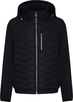 bugatti Blouson Schwarz/Dunkelblau