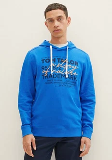 TOM TAILOR Kapuzensweatshirt mit Frontprint