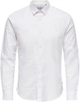 ONLY & SONS Langarmhemd ONSCaiden (1-tlg) Weiß/Creme