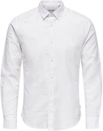 Langarmhemd ONSCAIDEN LS SOLID LINEN SHIRT NOOS