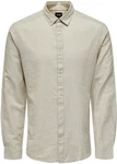 ONLY & SONS Langarmhemd ONSCaiden (1-tlg) beige