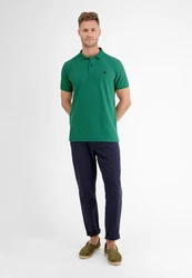 LERROS Poloshirt Klassischer Polostyle Grün/Türkis