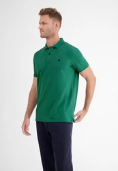 LERROS Poloshirt Klassischer Polostyle Grün/Türkis