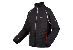 Regatta Funktionsjacke Steren Hybrid Schwarz/Rot/Orange