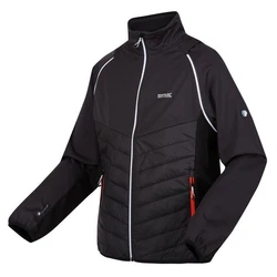 Regatta Funktionsjacke Steren Hybrid Schwarz/Rot/Orange