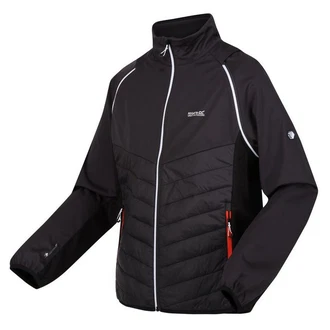 Regatta Funktionsjacke Steren Hybrid Schwarz/Rot/Orange