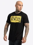 Lonsdale Benlee T-Shirt BOXLABEL Schwarz/Hellblau/Beige/Gelb/Braun