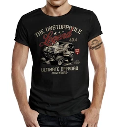 T-Shirt fr Offroad 4x4 Fahrer: the unstoppable Legend