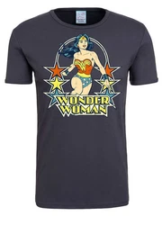 T-Shirt Wonder Woman mit trendigem Retro-Print