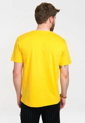 LOGOSHIRT T-Shirt Asterix Der Gallier Retro Print Gelb