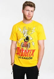 T-Shirt Asterix - Der Gallier mit Retro-Print