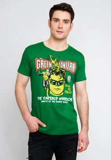LOGOSHIRT T-Shirt DC Green Lantern Power Grün