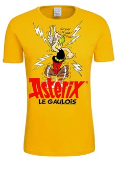 LOGOSHIRT T-Shirt Asterix Le Gaulois Gelb