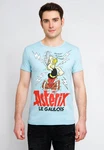 LOGOSHIRT T-Shirt Asterix Le Gaulois Hellblau
