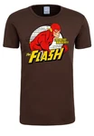 LOGOSHIRT T-Shirt The Fastest Man Alive Weiß/Dunkelrot/Rot
