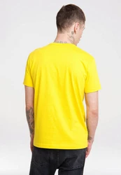 LOGOSHIRT T-Shirt Peanuts Snoopy Pilot Gelb/Creme