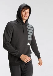 PUMA Kapuzensweatshirt Dunkelgrau/Grau/Schwarz