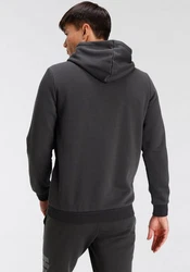 PUMA Kapuzensweatshirt Dunkelgrau/Grau/Schwarz