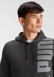 PUMA Kapuzensweatshirt Dunkelgrau/Grau/Schwarz