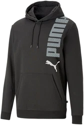 PUMA Kapuzensweatshirt Dunkelgrau/Grau/Schwarz