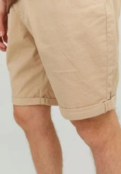 Jack & Jones Chinoshorts Fury beige/weiß