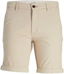 Jack & Jones Chinoshorts Fury beige/weiß