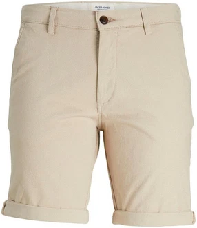 Jack & Jones Chinoshorts Fury beige/weiß