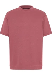 MUSTANG T-Shirt Style Andrew C Rot/Rosa