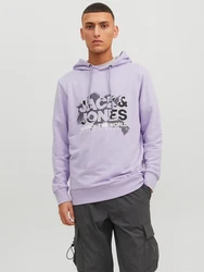 Jack & Jones Longsweatshirt JCOMARINA SWEAT HOOD Lila/Fliederfarben