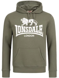 Lonsdale Kapuzenpullover Sherborne Dunkelgrün/Grün