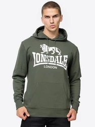 Lonsdale Kapuzenpullover Sherborne Dunkelgrün/Grün