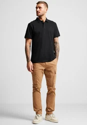 STREET ONE MEN Poloshirt Unifarben