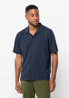 Jack Wolfskin Funktionshemd ATACAMA SHIRT Dunkelblau/Blau