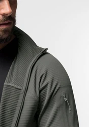 Jack Wolfskin Funktionsjacke PRELIGHT FZ Hellgrau/Grau/Dunkelgrün/Hellgrün