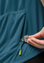 Jack Wolfskin Funktionsjacke MOROBBIA FZ Türkis/Blau