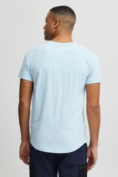 Indicode T-Shirt IDDaniel Grau/Blau/Hellblau