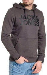 Jack & Jones Kapuzensweatshirt Braun/Dunkelgrau/Grau/Hellblau/Dunkelgrün/Schwarz