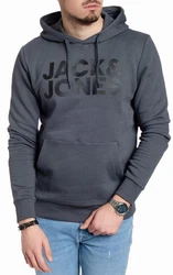 Jack & Jones Kapuzensweatshirt Hellblau/Dunkelblau/Schwarz/Dunkelgrau/Grau