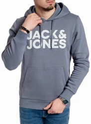 Jack & Jones Kapuzensweatshirt Hellblau/Grau/Dunkelblau/Blau/Dunkelgrau