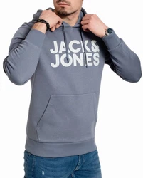 Jack & Jones Kapuzensweatshirt Hellblau/Grau/Dunkelblau/Blau/Dunkelgrau
