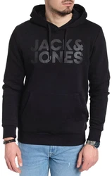 Jack & Jones Kapuzensweatshirt Schwarz