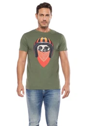T-Shirt mit trendigem Frontprint