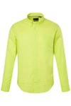 JP1880 Businesshemd Langarm Buttondown-Kragen Modern Fit Neonfarben/Grün/Hellgrün