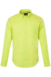 JP1880 Businesshemd Langarm Buttondown-Kragen Modern Fit Neonfarben/Grün/Hellgrün